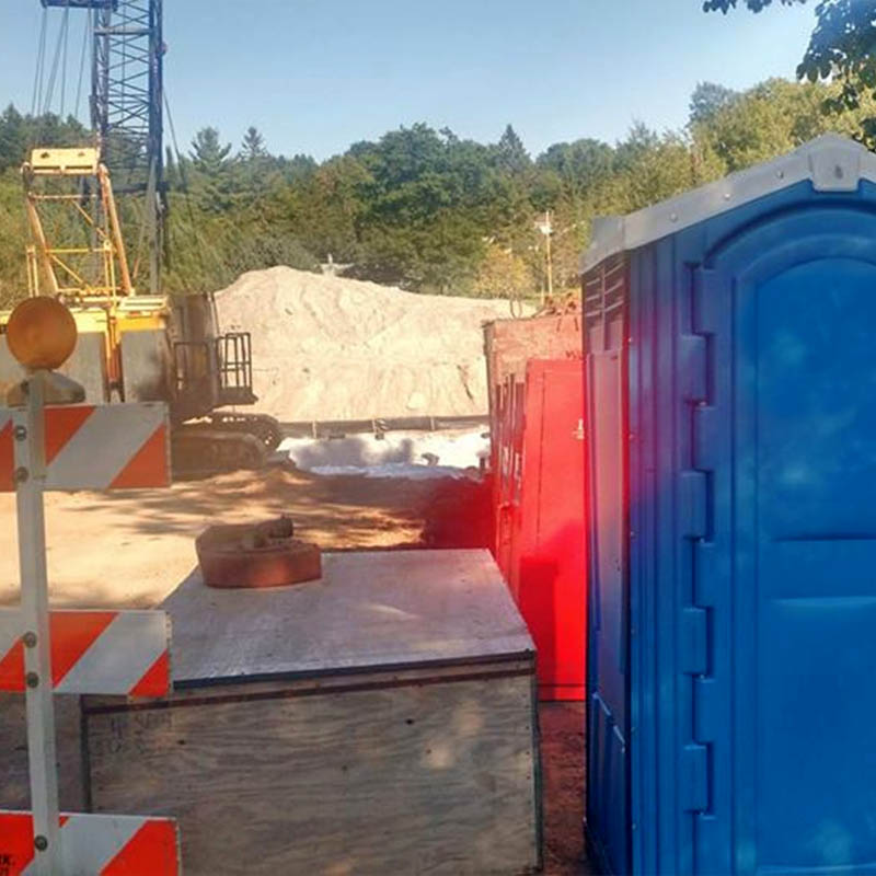 Porta-potties for Commercial Construction