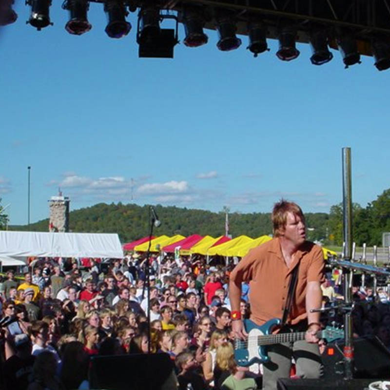 Porta-potties for concerts